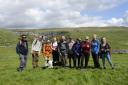 Creative Campaigners Launch Day at Hill Top Farm Malham