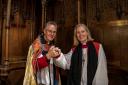 Dean John Dobson and Bishop of Ripon, Anna Eltringham