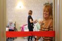 Opening the new salon at Springbank Care Home