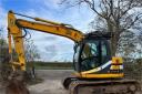 A JCB similar to this one has been targeted while parked in a field in Bentham