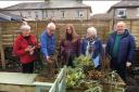 Members of St John's Eco Group and assessors in December