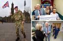 92-year-old Jeffrey Long MBE met with staff at the BRI