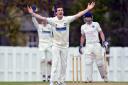 Otley' opening bowler James Davies did not get the chance to turn his arm over on Saturday, as every Aire-Wharfe League fixture was washed out Picture: Mike Simmonds
