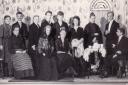 Ingleton Secondary Modern School's drama group in 1960