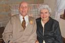 Arthur Aldersley, who just turned 100, shown with his longtime friend, Elsie Windle a few years ago
