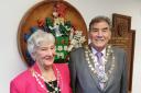 Cllr Paul Whitaker, chairman of Craven District Council, and his consort, Marcia Turner