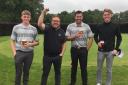 Skipton celebrate reaching the Yorkshire Championship Third Division for the first time  Picture: @SkiptonGolfClub