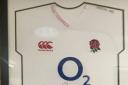 The framed England shirt that can be won