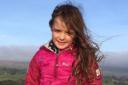 Nancie Foster, 8, is walking the Three Peaks in June