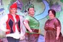 From left: Gemma Terry (Will Scarlet); Clair Preston (Robin Hood), and Anna Burke (Tuck).
