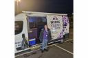Inspire Youth bus in Skipton