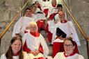Choir of St John's choristers who will be singing in Skipton