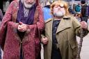 Councillors Chris Church and David Whipp as  Hogwart's Wizards