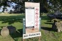 No parking on the greens in Gargrave