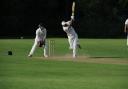 Iqbal Khan hit 51 not out for Skipton against Alwoodley on Saturday