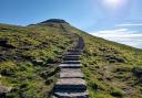 The path to the summit of Ingleborough