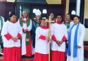 The Bishop of Ripon during her visit to Tonga