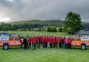 Members gather for presentation of long service medals. Picture: UWFRA