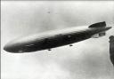 Hindenburg pictured as it went over Riddlesden