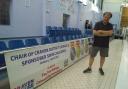 Cllr Simon Myers at Craven Leisure pool. Picture CDC