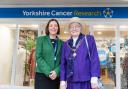 Dr Kathryn Scott and Skipton deputy mayor Sheila Bentley at the recent opening of the new Yorkshire Cancer Research Shop In Skipton
