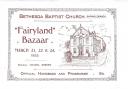 Handbook and programme, Fairyland Bazaar, Branoldswick