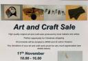 Art and craft sale poster