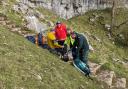 CRO members helped a man who got into difficulties while climbing to the top of Malham Cove