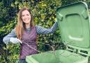 Fiona Ritchie with her green bin