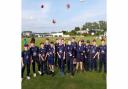 Bellway’s ball sponsorship is greeted with huge enthusiasm by junior cricketers at Skipton CC