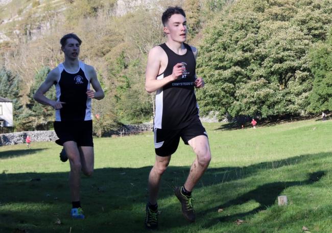 Action from Harrogate & Craven Schools' Cross-Country Championships