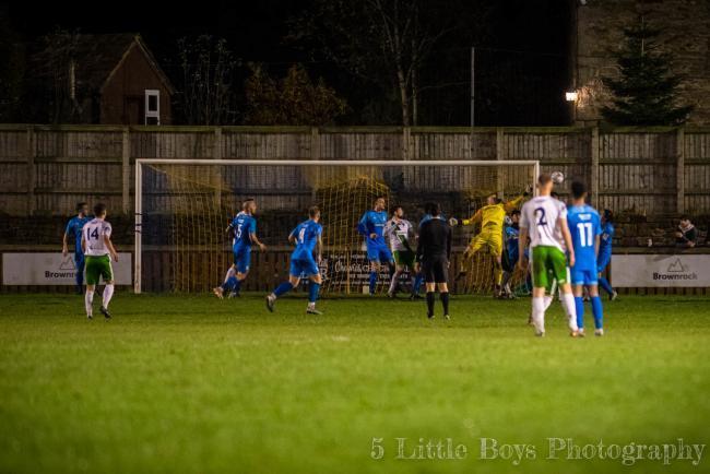 Barnoldswick (Blue) have a new man at the helm. Pic by: 5 Little Boys Photography