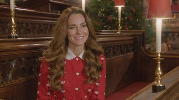 Craven Herald: Royal Carols: Together At Christmas, hosted by the Duchess of Cambridge at Westminster Abbey, will be broadcast on Christmas Eve on ITV. Picture: PA