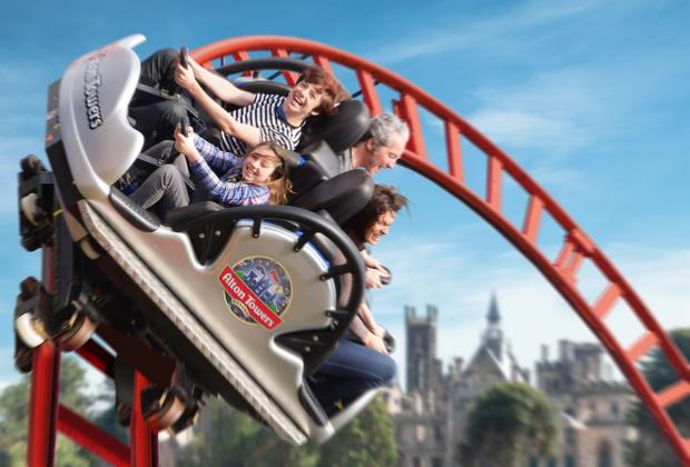Craven Herald: For thrill seekers, tickets to Alton Towers makes a great gift. Picture: Alton Towers