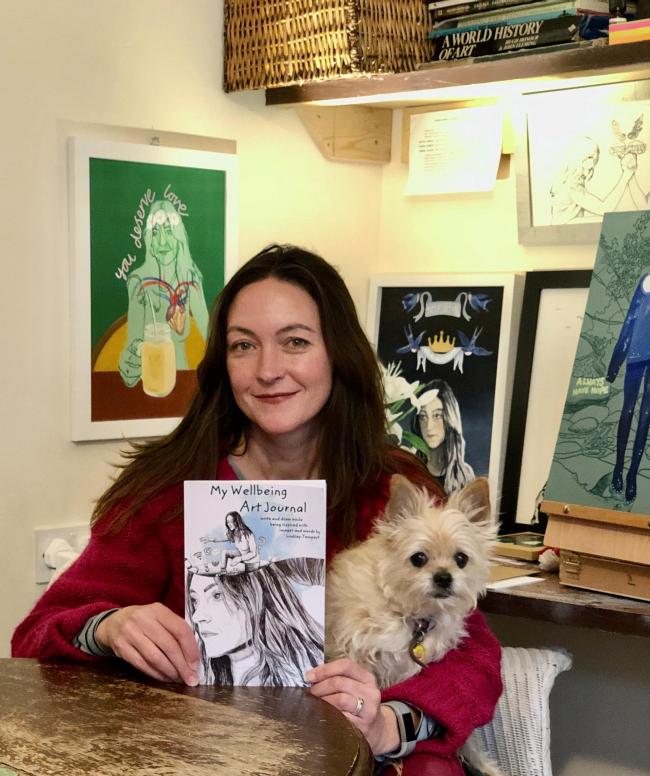 Artist, writer and illustrator, Lindsay Tempest and her new book