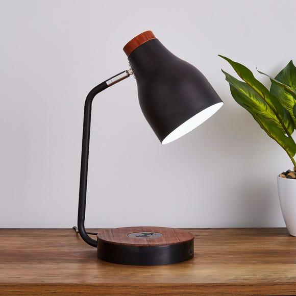 Craven Herald: The Imogen Phone Charging Desk Lamp is available via Dunelm. Picture: Dunelm