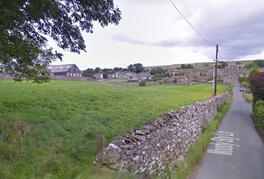 Area of land in Moody Sty Lane, Grassington, which is earmarked for housing. Pic Google Maps