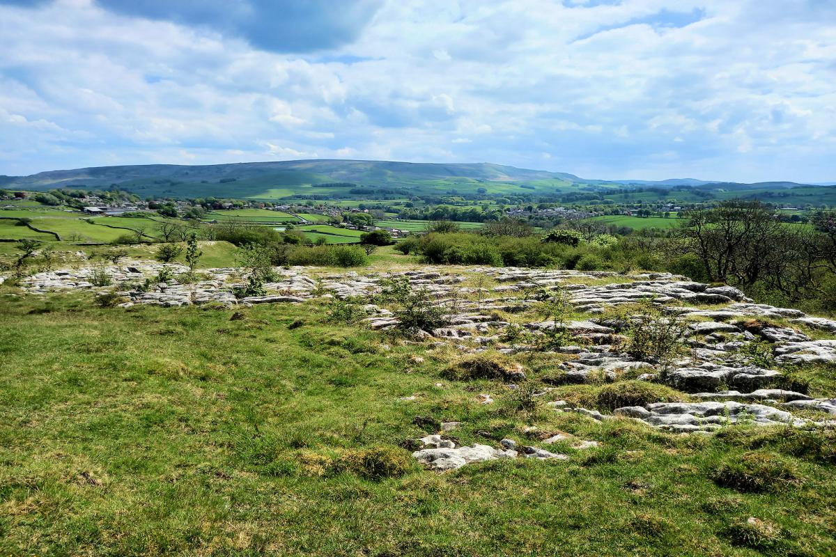 Grassington from the Dales Way