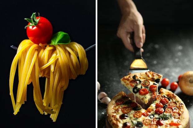 Craven Herald: Italian-inspired pasta and pizza. Credit: Canva