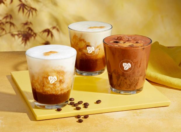 Craven Herald: Iced Velvet Latte range (Costa Coffee)