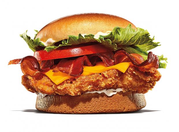 Craven Herald: Crispy Chicken with Cheese and Bacon (Burger King)