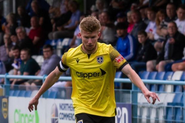 George Smith (pictured) will captain Guiseley going forward. Pic: via Guiseley