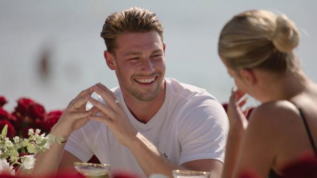 Craven Herald: Andrew and Tasha on a date. Love Island continues tonight at 9pm on ITV2 and ITV Hub. Episodes are available the following morning on BritBox (ITV)