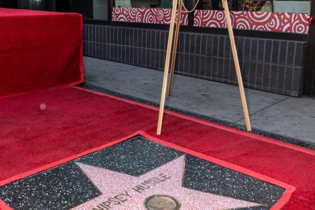 Nipsey Hussle Walk of Fame Star