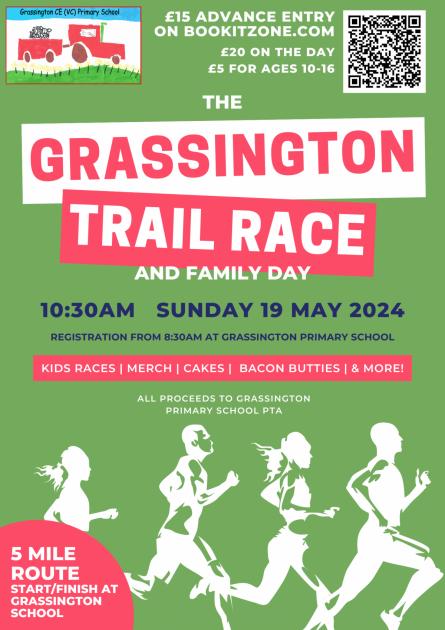 Grassington Trail Race will raise funds for primary school 