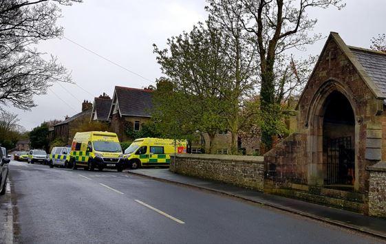 Emergency services respond to 'medical incident' at Gargrave church 
