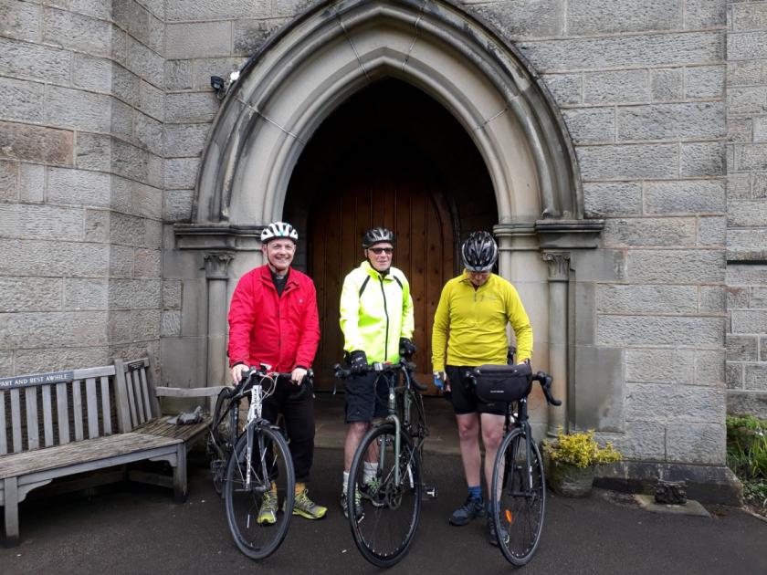 North Craven Dean given warm send off on Settle-Ripon cycle 
