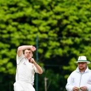 Steeton's Stephen Pearson scored 94 in a partnership of 305 with Tom Stead on Saturday. Picture: Andy Garbutt