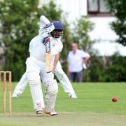 Ashen Silva hit 40 not out and took 2-8 in a comfortable Settle win. Picture: Chadwick Media.