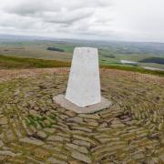 The summit of Pendle Hill